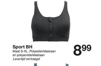 Zeeman Sport bh aanbieding