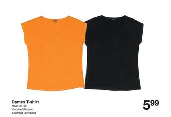 Zeeman Dames tshirt aanbieding