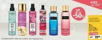 Di April monoi ylang perfumed body mist aanbieding