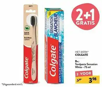 Di Tandpasta sensation white aanbieding