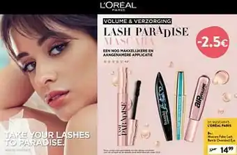 Di Mascara false lash bambi oversized eye aanbieding