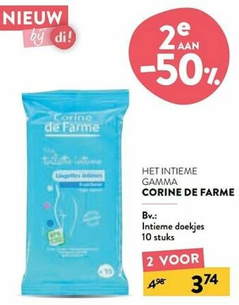 Di Intieme doekjes aanbieding