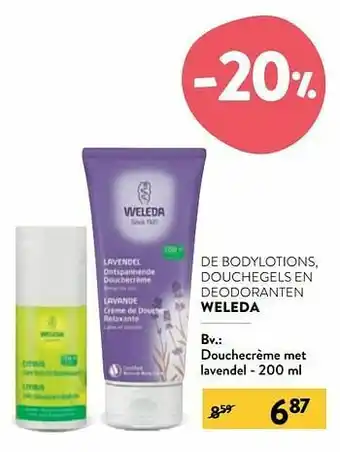 Di Douchecrème met lavendel aanbieding