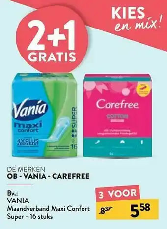Vania maandverband maxi confort super