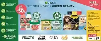 Olia haarkleuring zonder ammoniak + fructis volumizing shampoo watermelon