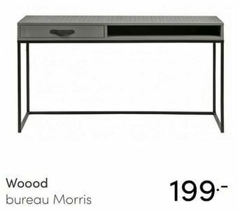 Baby & Tiener Woood bureau morris aanbieding