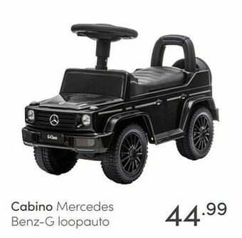 Baby & Tiener Cabino mercedes benz-g loopauto aanbieding