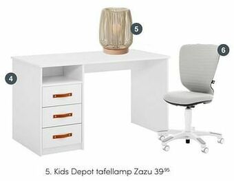 Baby & Tiener Kids depot tafellamp zazu aanbieding