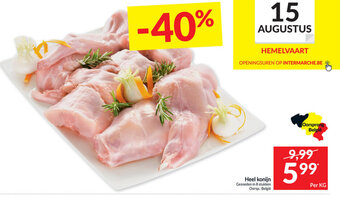 Intermarché Heel konijn aanbieding