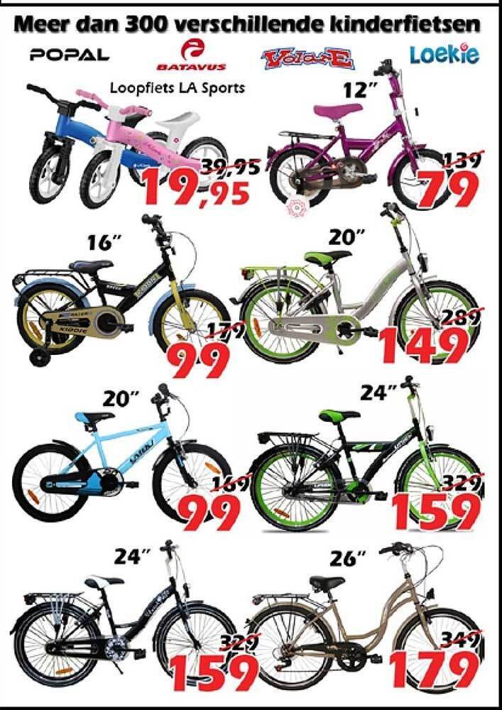 iTEK Loopfiets la sports aanbieding