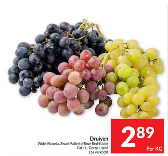 Intermarché Druiven aanbieding