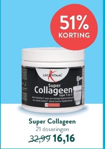 Holland & Barrett Lucovitaal Super Collageen 21 Doseringen aanbieding