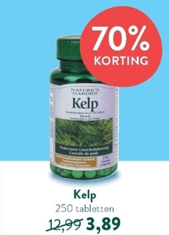 Holland & Barrett Kelp 250 Tabletten aanbieding
