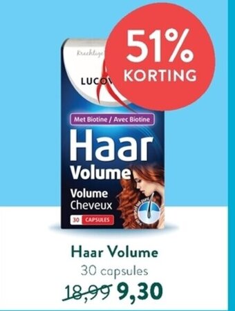 Holland & Barrett Haar Volume 30 Capsules aanbieding