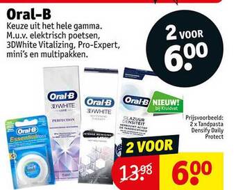 Kruidvat Oralb aanbieding