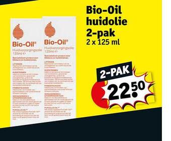 Kruidvat Biooil huidolie 2pak aanbieding