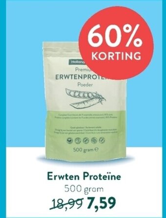 Holland & Barrett Erwten Proteine 500 Gram aanbieding
