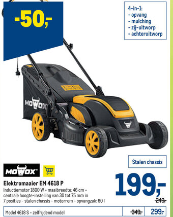 Mowox Elektromaaier EM 4618 P