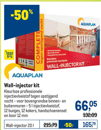 Aquaplan Wall-Injector Kit