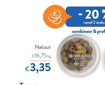 OKay Tapero Natuur 200g aanbieding