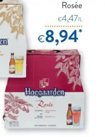 Hoegaarden Rosee 8 x 25 cm