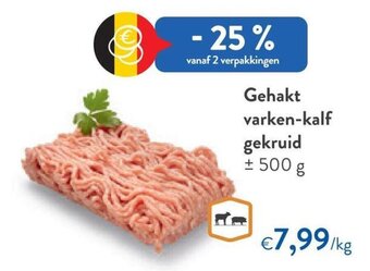 OKay Gehakt Varken-Kalf Gekruid 500g aanbieding