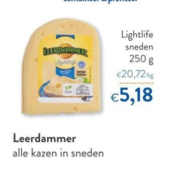 OKay Leerdammer Lightlife Sneden 250g aanbieding