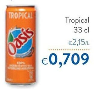OKay Oasis Tropical 33cl aanbieding