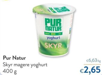 OKay Pur Natur Skyr Magere Yoghurt 400g aanbieding