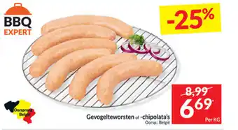 Intermarché BBQ EXPERT Gevogelteworsten of -chipolata's aanbieding