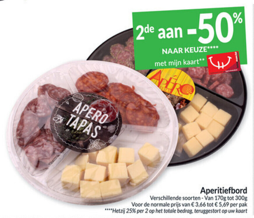 Intermarché Aperitiefbord aanbieding