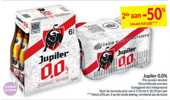 Intermarché Jupiler 0,0% aanbieding
