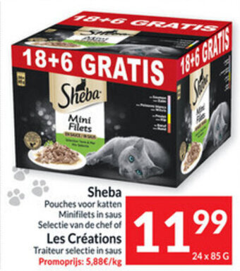 Intermarché Sheba Pouches voor katten aanbieding