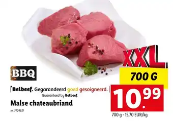 Lidl Malse Chateaubriand 700g aanbieding