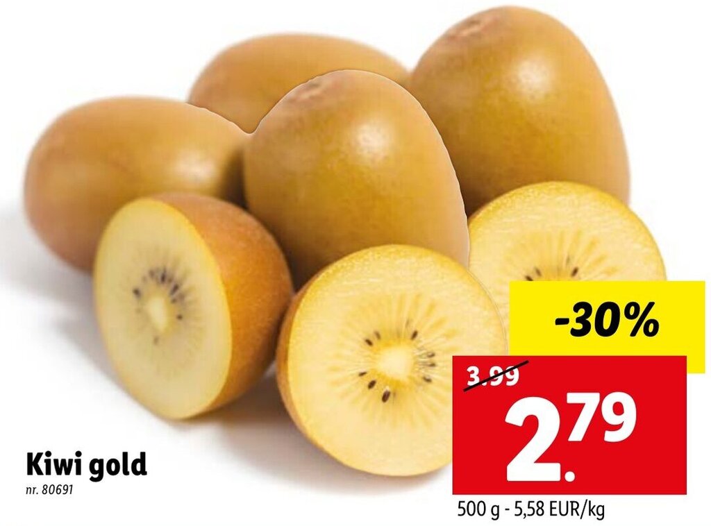 Lidl Kiwi Gold aanbieding