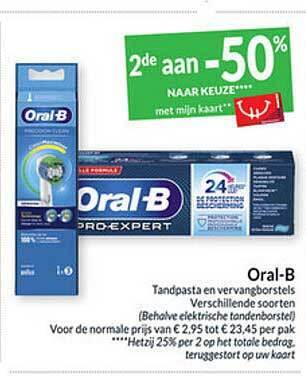 Intermarché Oral-b aanbieding