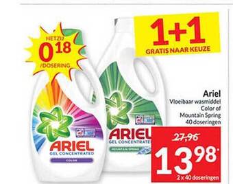 Intermarché Ariel aanbieding