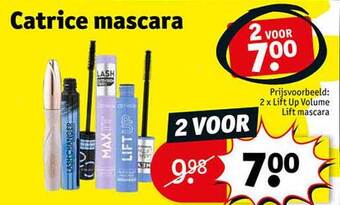 Kruidvat Catrice mascara aanbieding