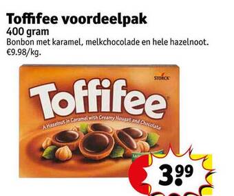 Kruidvat Toffifee voordeelpak aanbieding