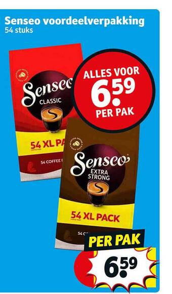 Kruidvat Senseo voordeelverpakking aanbieding