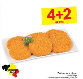 Intermarché Zwitserse schijven aanbieding