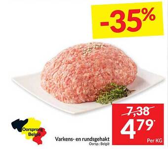Intermarché Varkens- en rundsgehakt aanbieding