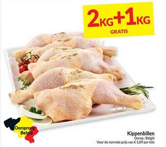 Intermarché Kippenbillen aanbieding