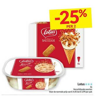 Intermarché Lotus aanbieding