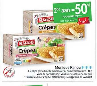 Intermarché Monique ranou aanbieding