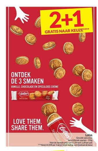 Intermarché Lotus aanbieding