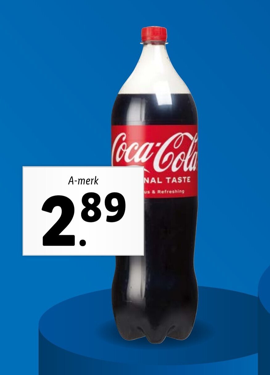 CocaCola A Merk promotie bij Lidl