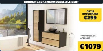 Bouwcenter Frans Vlaeminck Border Badkamermeubel Allibert aanbieding