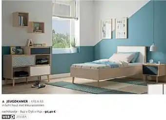 Jeugdkamer nachtkastje b42xd36xh41
