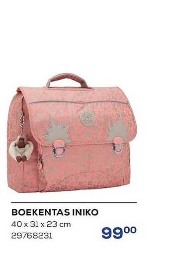 Supra Bazar Boekentas iniko aanbieding